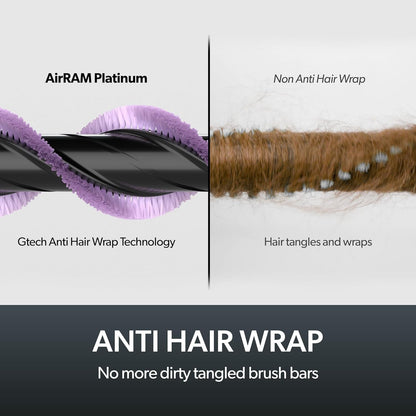 AirRAM Platinum Cordless Anti Hair Wrap Vacuum